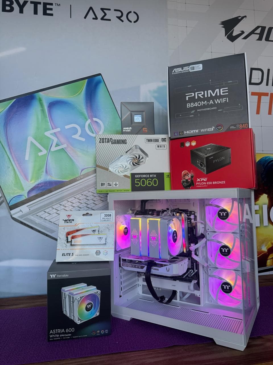 PCs armadas y configuraciones